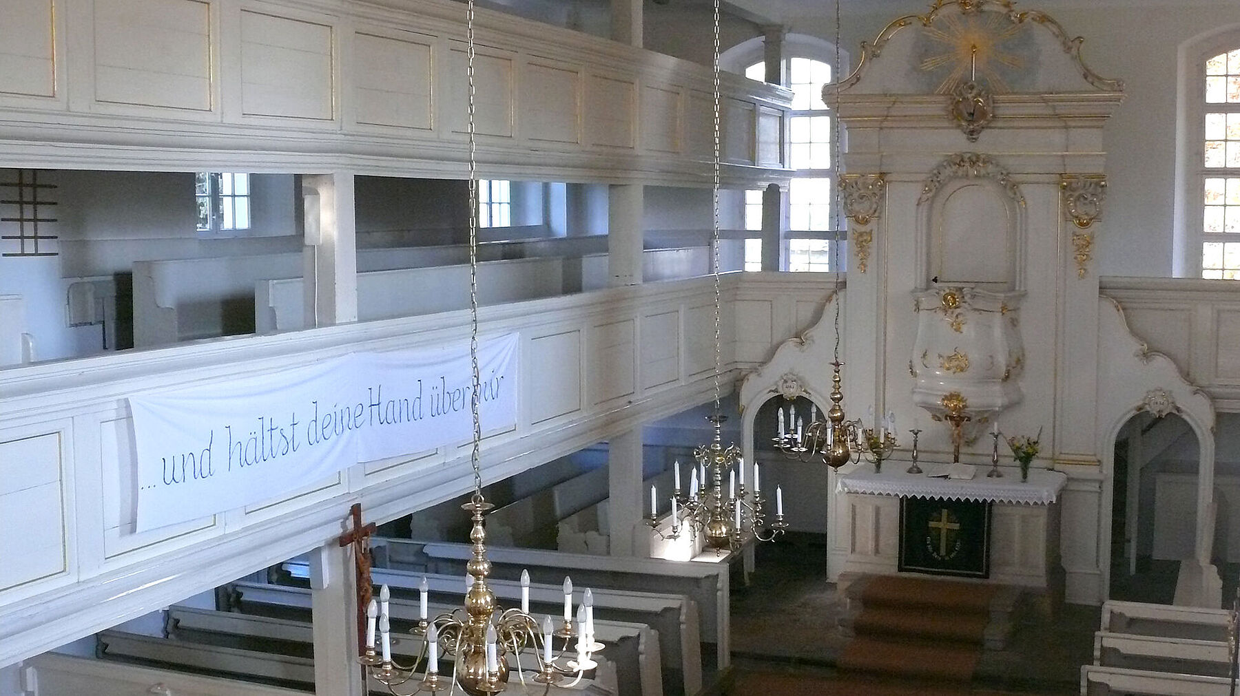 Die Kirche in Berthelsdorf