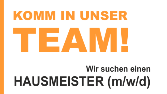 Komm in unser Team – Haumeister (m/w/d) gesucht