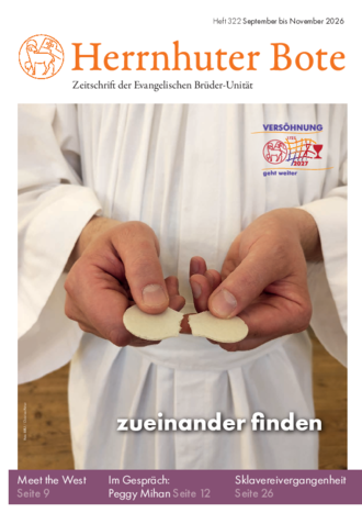 Heft 322 (September bis November 2026)