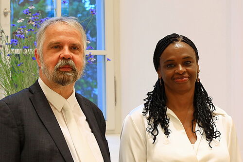 Porträts von Johannes Welschen und Lilian Stuger-Kembel