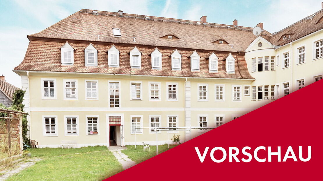 Vorabinformationen zu einer Wohnung im Witwenhaus in Herrnhut