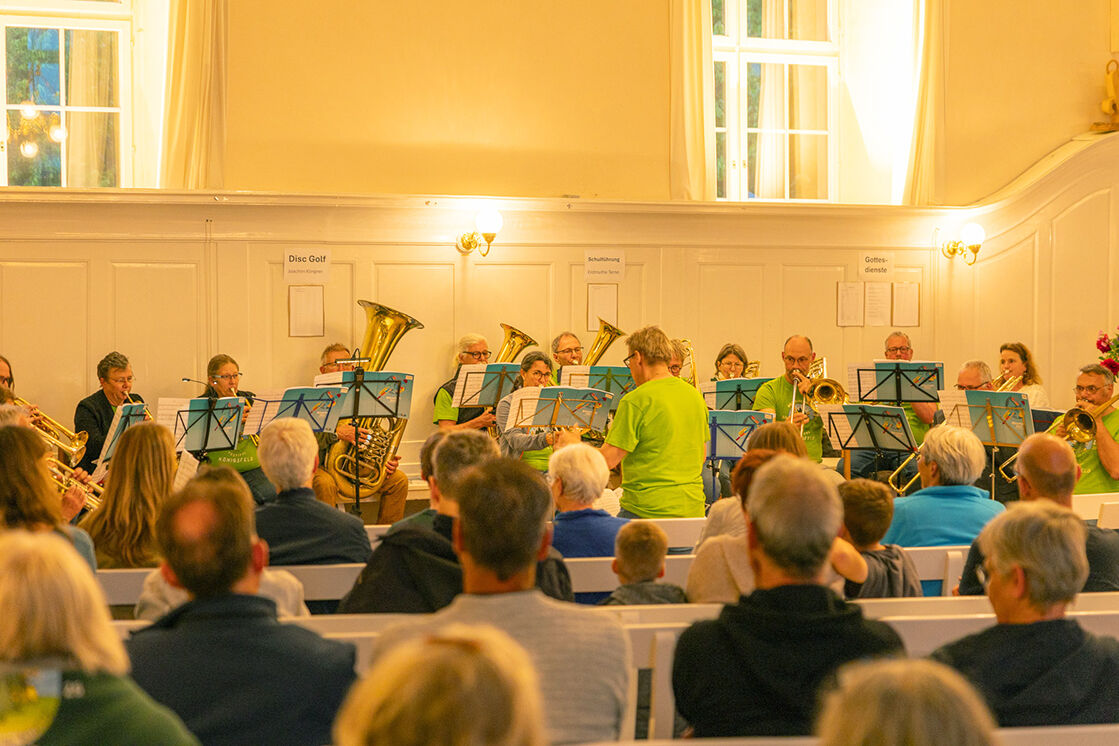 Gottesdienst mit Bläserchor