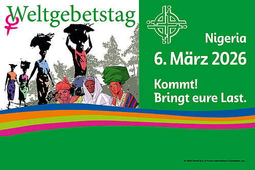Plakat zum Weltgebetstag