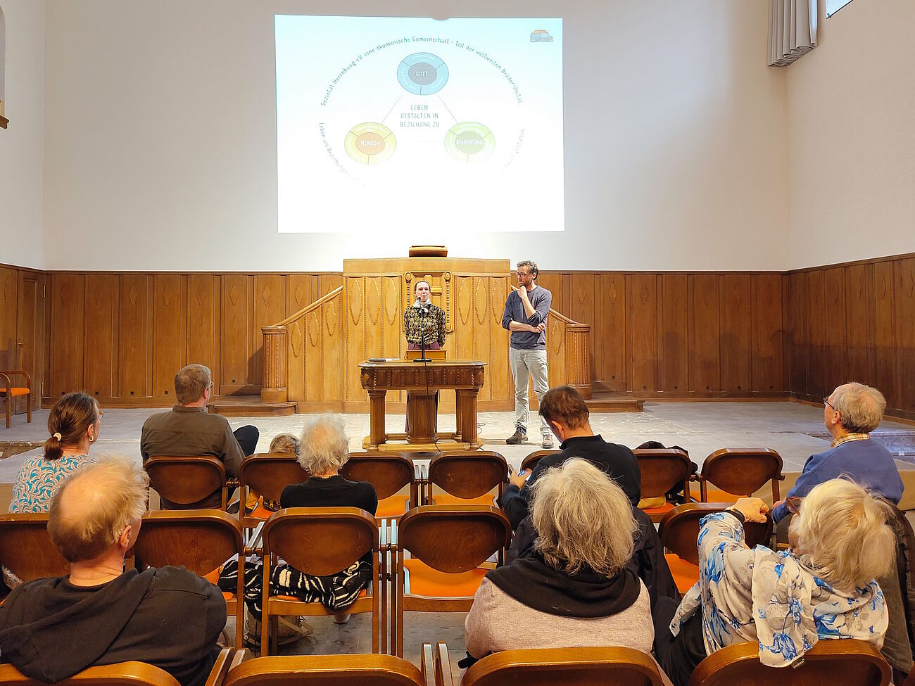 Vortrag der Sozietät Herrnhaag über Ihre Gemeinschaft.