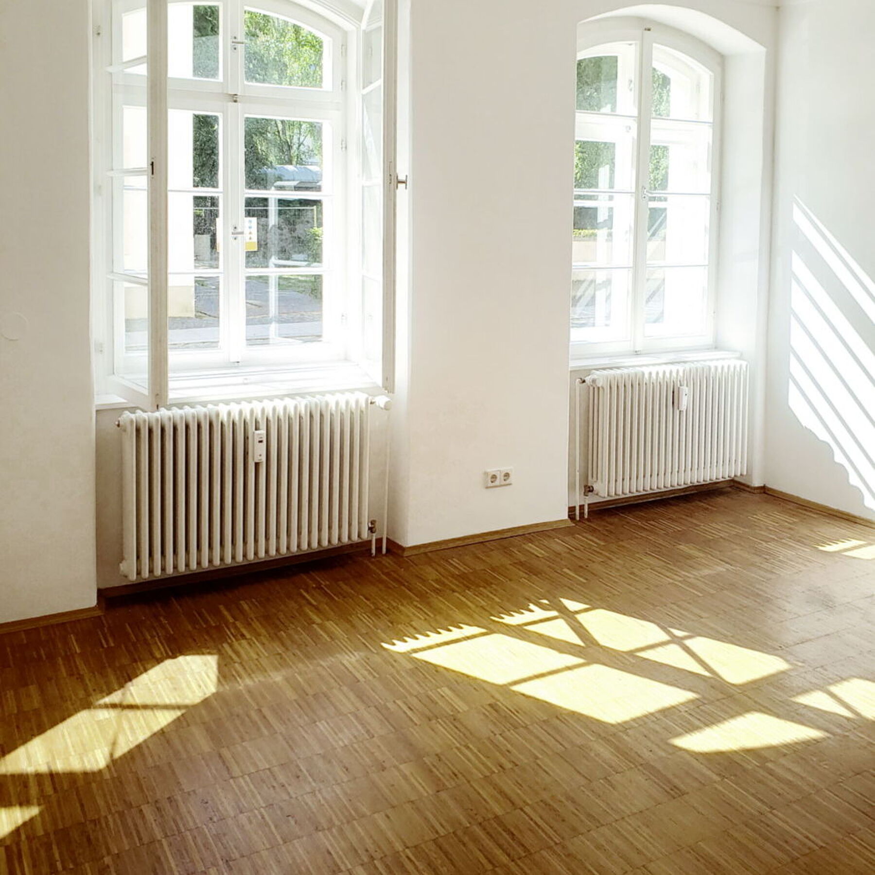 Blick in das Wohnzimmer
