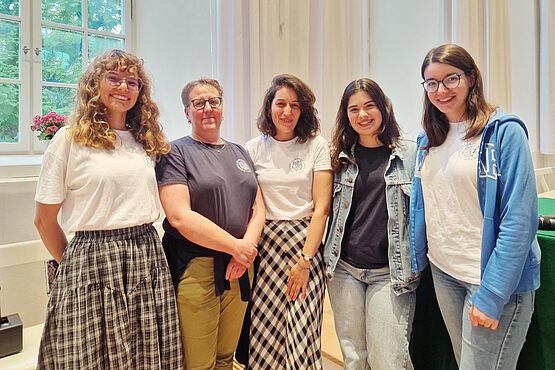 Gruppenbild mit Andrea Kretschmer