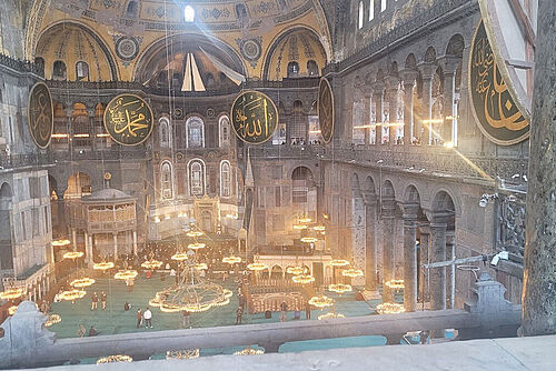 Hagia Sophia (Istanbul) von innen