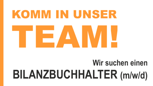 Komm in unser Team – Bilanzbuchhalter (m/w/d) gesucht