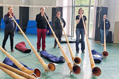 Einführung ins Alphornblasen