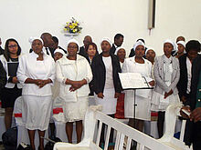 Moravian Church in South Africa in Eldorado Park, Johannesburg; Foto: Radek Nedvěd