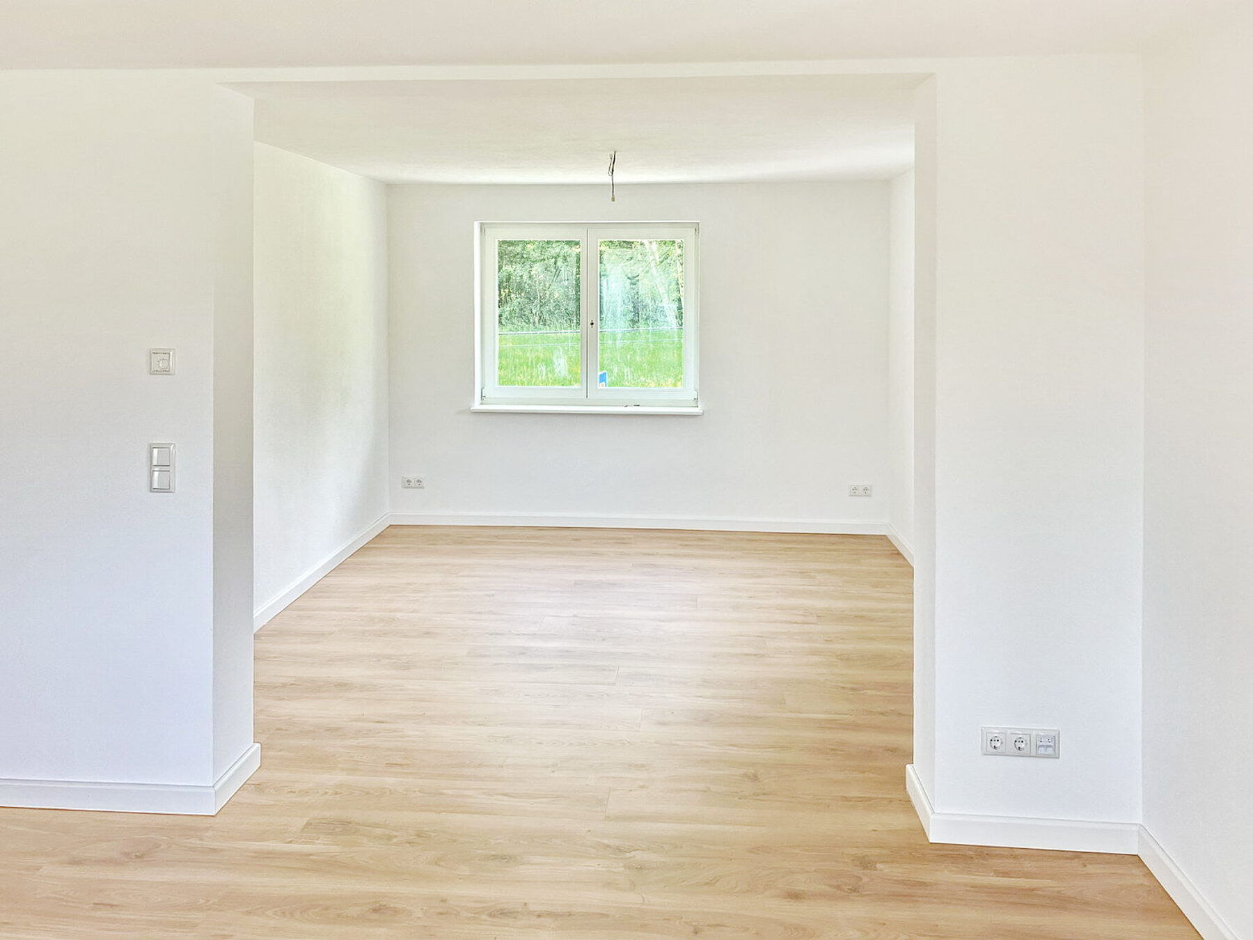 Wohnstube von Küche aus gesehen