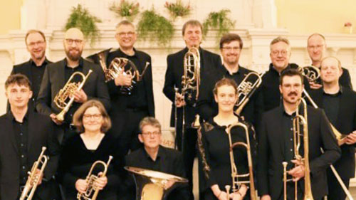Gruppenbild Moravian Brass
